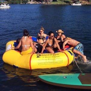 Best Water Trampolines_IslandHopperBounceNSplashWATERBOUNCER_860x860px