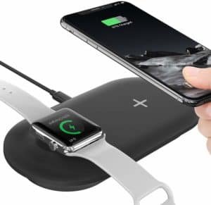 2-in-1-Wireless-Charger-MiiKARE-Wireless-Charging-Pad