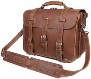 Texbo-Mens-Thick-Cowhide-Leather-16-Inch-Laptop-Shoulder-Messenger-Bag-Briefcase-Tote