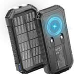 Riapow 26800mAh Solar Power Bank