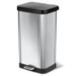 Glad Stainless Steel Motion Sensor Trash Can