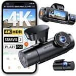 VIOFO A229 PRO 2CH FRONT AND REAR 4K+2K HDR Dual DASH CAM