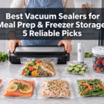 Best Vacuum Sealers for Meal Prep & Freezer Storage: 5 Reliable Picks Best Vacuum Sealers for Meal Prep & Freezer Storage: 5 Reliable Picks