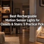 Best Rechargeable Motion Sensor Lights for Closets & Stairs: 5 Practical Picks Best Rechargeable Motion Sensor Lights for Closets & Stairs: 5 Practical Picks