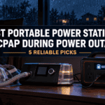 Best Portable Power Stations for CPAP During Power Outages: 5 Reliable Picks